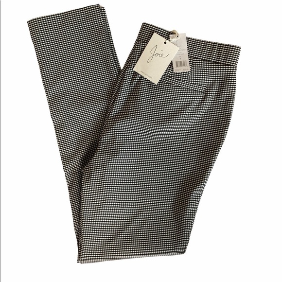 Joie Kenadia Checkered Pants NWT - Picture 3 of 8